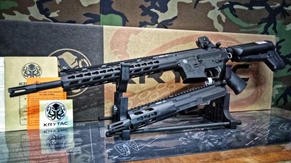 T Krytac Full Metal Trident MK2 SPR / PDW Upper AEG ( BK )